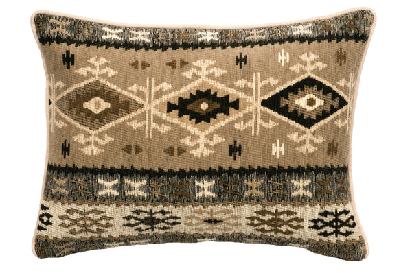 Wooded River Mountain Storm Pillow Sham