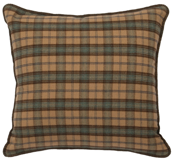 Wooded River Lakeshore Euro Sham