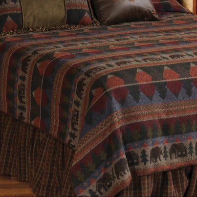 Cabin Bear Bedspread