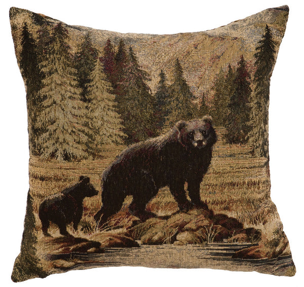Wooded River Hudson Pillow - 16x16