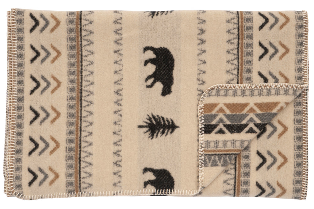 Wooded River Boulder Bed Scarfs
