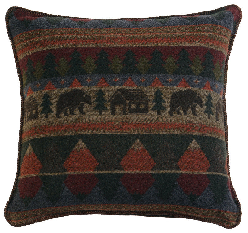 WD31960 Cabin Bear Shams