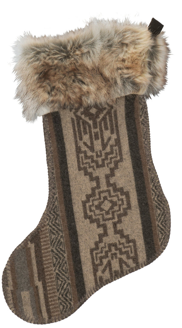 Lodge Lux Christmas Stocking